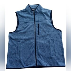 NWOT Club Room Blue Men's Lightweight Full Zipper Size XL Vest